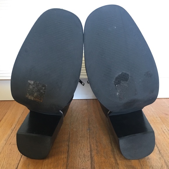 Black Leather Ankle Boot, Sol Sana, New Condition - Picture 7 of 7